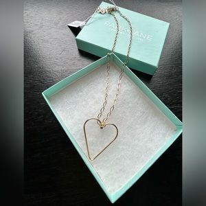 Park Lane Gold Heart Necklace